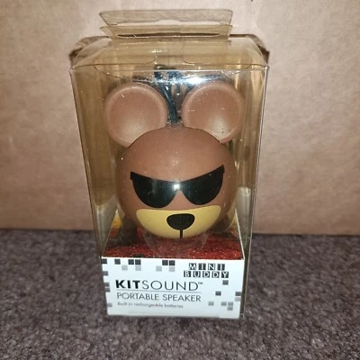 Altavoz portátil KitSound Mini Buddy Bear Foto 1 de 3