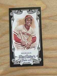 2013 Topps Allen & Ginter's Mini Black Border SP  #177 Joe Morgan