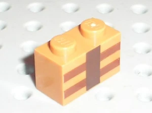 LEGO Minecraft MdDkFlesh Stein Ref 19178 / Set 21144 21142 21134 21133 21137 ... - Bild 1 von 1