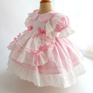 HOT Baby Girl Pink Sissy Mini Dress Cosplay Tailored