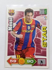 Lionel Messi Panini Adrenalyn XL La Liga BBVA Barcelona Rare 2010 2011