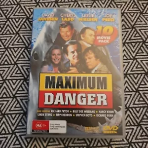 Maximum Danger 10 Movie DVD Pack Rated MA15+ Region ALL - Picture 1 of 6