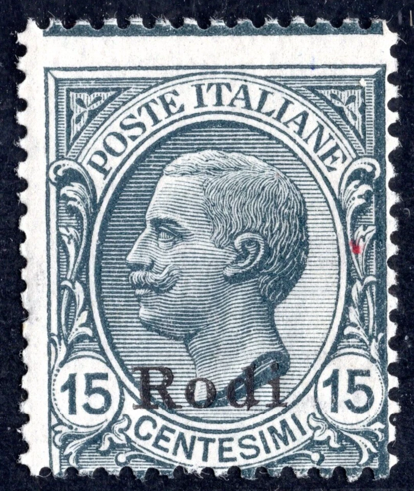 ITALY, RODI (RHODES) 1921 SCOTT #4 MINT NEVER HINGED - Image 1 of 2