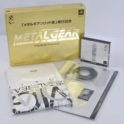 METAL GEAR SOLID Bonds Issue 纪念高级包装 PS1 Playstation 60 p1 — 第 1/4 张图片