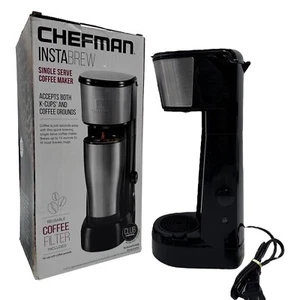 Chefman Instabrew Single Serve Coffee Maker Up to 14 oz Coffee Filter Included - Picture 1 of 12