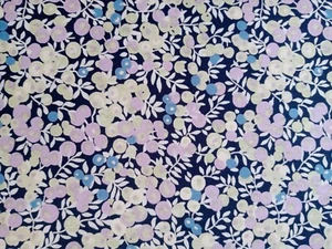 Remnant Wiltshire mauve Liberty of London Tana Lawn cotton approx 134 x 15 cm - Picture 1 of 3
