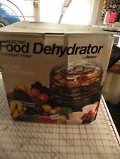 Ronco Electric Food Dehydrator YOGURT MAKER  DELUXE 5 Tray MODEL IN BOX