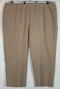 Bend Over Dress Pants Womens Plus 36W Slacks Elastic Waist Pull On career wear - Picture 1 of 12