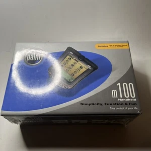 PDA portable vintage Palm m100 NEUF complet avec emballage d'origine scellé en usine - Photo 1 sur 7
