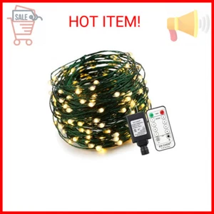 ER CHEN 66ft Led String Lights, 200 Led Starry Lights on 20M Green Copper Wire S - Picture 1 of 2