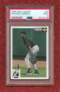 1994 COLLECTOR'S CHOICE #23 MICHAEL JORDAN PSA 9 MINT BULLS WHITE SOX - Picture 1 of 1