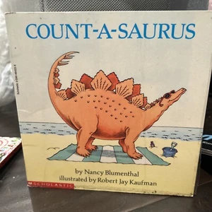 Count-a-Saurus by Nancy Blumenthal (1989 Paperback) - Imagen 1 de 2