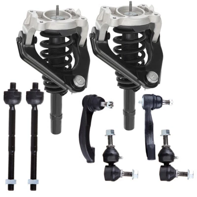 For 1999-2000 Chrysler Cirrus Front Complete Struts Ball Joint Tie Rod Sway Bar - Image 1 of 4