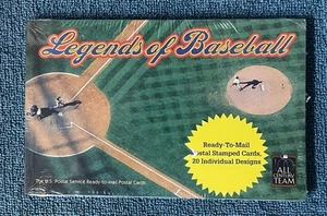 Scott #UX337-56, 20c Legends of Baseball, Juego de tarjetas postales/20 tarjetas. Sellado Nuevo en Paquete - Imagen 1 de 2