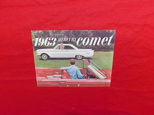 Vintage Original 1963 Mercury Comet Brochure Literature Display Pamphlet Booklet - Picture 1 of 5