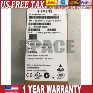 New Siemens 6SE6 440-2UD15-5AA1 6SE6440-2UD15-5AA1 US FREE TAX - Picture 1 of 4