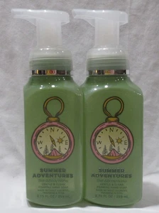 Bath & Body Works Gentle & Clean Foaming Hand Soap Lot of 2 SUMMER ADVENTURES - Picture 1 of 4