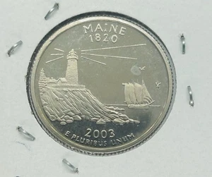 2003 Washington Quarter Maine - Picture 1 of 2