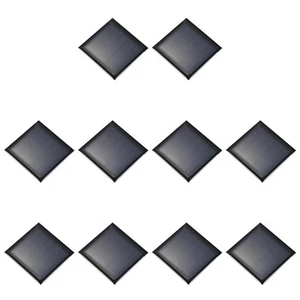 10stk 2,5V 0,25W 0,1A Mini-Solarmodule, Solar-Photovoltaikzellen, 1,97" x 1,97" - Bild 1 von 6