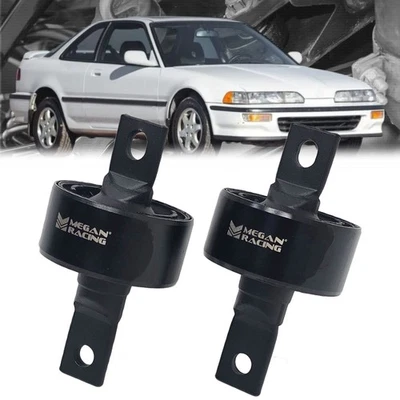 Megan 2PCs Rear Trailing Arm Bushing Harden Rubber For 90-93 Acura Integra DA - Image 1 of 3