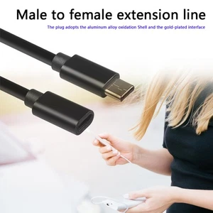 Quick Charge Usb Cable Charging Universal Type-c Extension for Fast Data - Afbeelding 1 van 13
