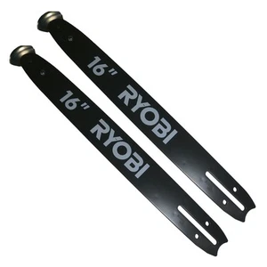 Ryobi RY3714 2 paquetes de barras guía de repuesto originales OEM de 16" - 311482002-2PK - Imagen 1 de 1