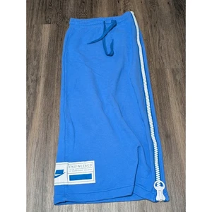 Nike Sportswear Damen Fleece Langer Rock Blau Grob Reißverschluss Sport Streetwear S - Bild 1 von 5