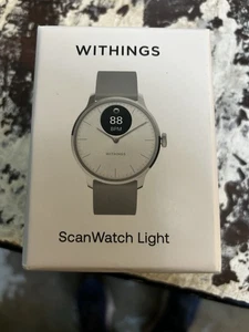 Withings ScanWatch Light Daily Health Smartwatch 37mm Gray/Silver NEW OPEN BOX - Photo 1 sur 6