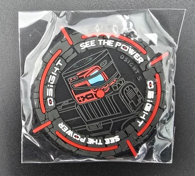 Osight S Scope PVC Patch - Olight Osight Limited Edition Swag - Brand New Sealed