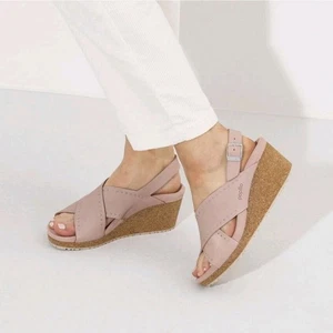 Papillio by Birkenstock Samira Fersenriemen Keilsandale Größe 8-8,5US/39EU - Bild 1 von 7