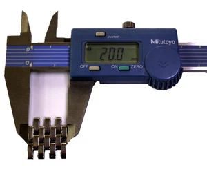 Michele Deco MS20CV235009 20mm Gliederglieder Edelstahl - Bild 1 von 5