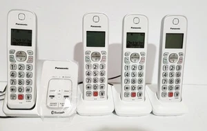 Panasonic KX-TGD860 Link2Cell Cordless Phone with 4 handsets Great Condition! - Photo 1/11
