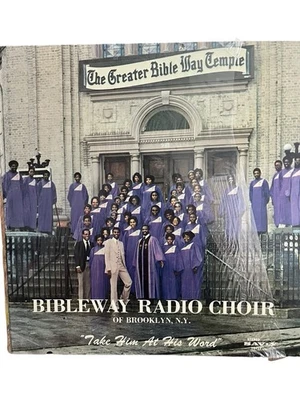 Gospel: The BIBLEWAY RADIO CHOIR - Take Him At His Word виниловая пластинка очень хорошее состояние + 1977 Savoy - Изображение 1 из 4