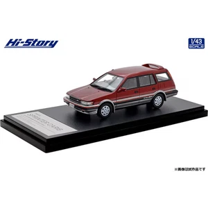 1:43 Hi-Story Toyota Sprinter Carib AV-II Touring Special 1988 Excel Red Toning - Bild 1 von 8