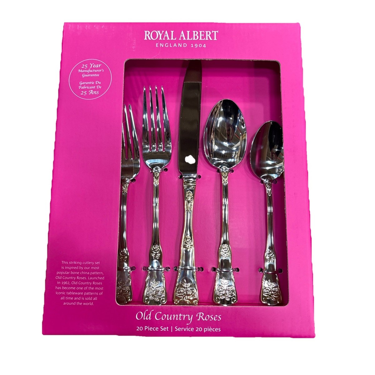   Old Country Roseカトラリー45ピース Old Country Roseカトラリー45ピース Royal Albert Old Country