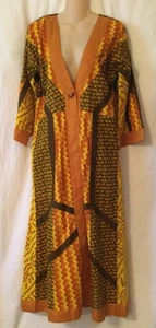 Serrahna Roman Kimono Patterned Long Size S/M New Retail $126 - Picture 1 of 4