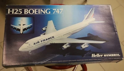Heller Humbrol Boeing 747 Air France, scala 1:125, kit 52665 anno 1986 - Immagine 1 di 3