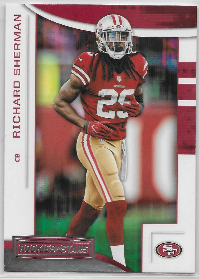 2018 Rookies & Stars #34 Richard Sherman San Francisco 49ers - Image 1 of 1