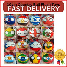 10cm Country Ball Plush Toys Polandball Pendant Decor Stuff Doll Christmas Gifts