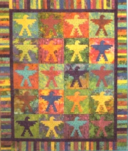 Bold New Beginnings ~ Applique Quilt Pattern ~ J Michelle Watts - Picture 1 of 3