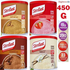 SlimFast Milchshake Pulver Diät-Shake Diät-Pulver Mahlzeitenersatz - Bild 1 von 28