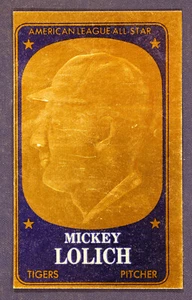 1965 Topps in rilievo #55 Mickey Lolich EX a EXMT - Foto 1 di 2