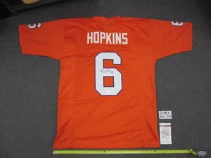 DeAndre Hopkins #6 signed autograph Orange Football XL Jersey JSA COA - Picture 1 of 17