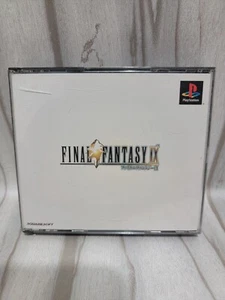 Final Fantasy IX Importazione Giapponese Playstation 1 PS1 Region Gioco Bloccato - Foto 1 di 10