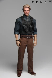 Rare Limited DIY 1/12 Mezco HT Inart Studio Tenet Robert Pattinson Full Set - Picture 1 of 8