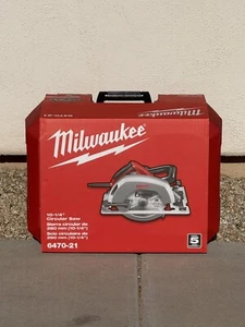 6470-21 Milwaukee 10-1/4" Circular Saw 15amp with Case NIB - Picture 1 of 9