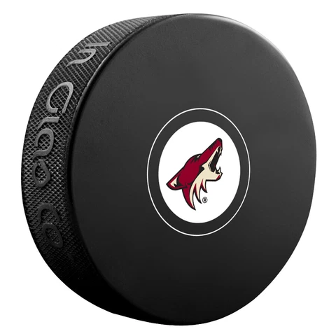 Arizona Coyotes NHL Autograph Logo Souvenir Hockey Puck Cover
