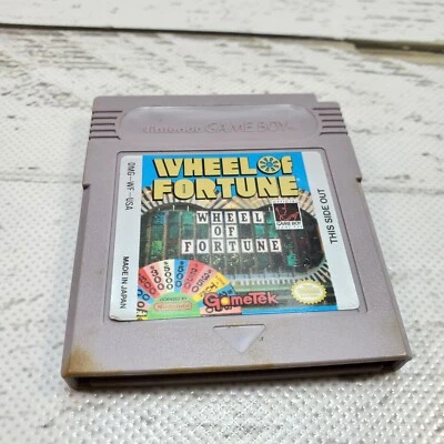 Wheel Of Fortune Nintendo Game Boy Game 2003 GameTek Cartridge Only Tested - Image 1 of 4