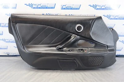 Honda S2000 AP1 F20C 2003 OEM cuero negro panel de puerta lateral izquierda del conductor #3353 Foto 1 de 4