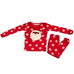 Carter’s Santa Pyjama Set Größe 3T Baumwolle rot gepunktet - Bild 1 von 6